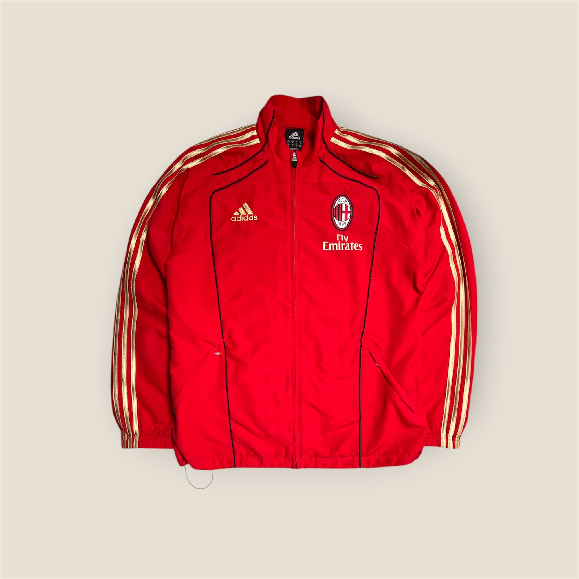Adidas AC Mailand Tracksuit 2009-2010 Fly Emirates Vintage